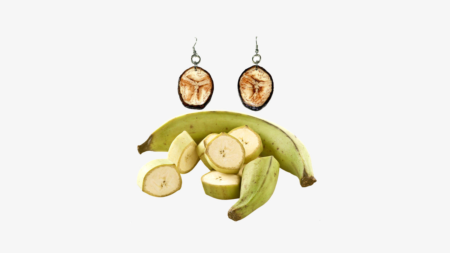real PLANTAIN jewelry