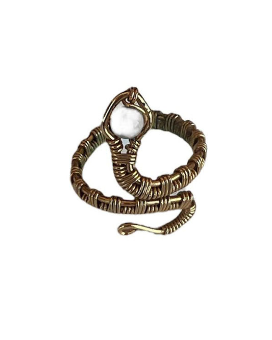 Snake Wire Wrap Ring