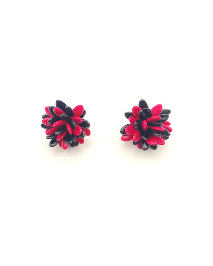 Melon Seeds - Flower Power - Earring Studs Multi Color