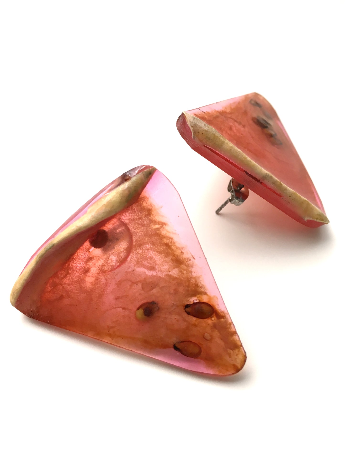 Watermelon Felon Stud Earrings