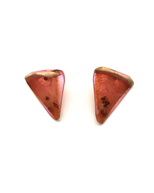 Watermelon Felon Stud Earrings